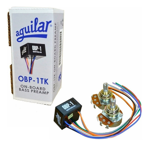 Kit Circuito Aguilar Obp-1tk Pre Amplificador P/ Contrabaixo