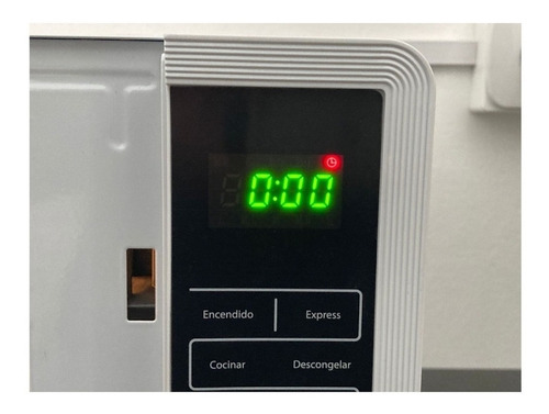Imagen 3 de 5 de Microondas Kanji Kjh-m23lx001m Blanco 23l 220v