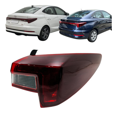 Lanterna Traseira Hb20 Sedan 2023 2024 2025 Sem Led Nova