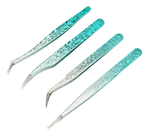 Pinzas Adhesivas Para Uñas, Ligeras, Versátiles, De Punta Fi