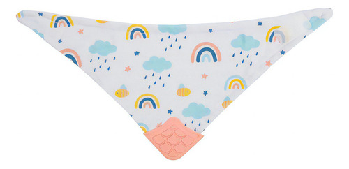 Bandana infantil con mordedores de arcoíris y abeja 15283 Buba