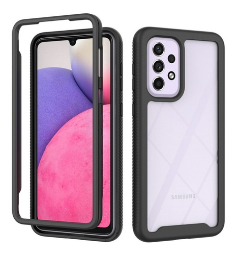 Case 360 Para Samsung A23 - Doble Protección Anti Impacto