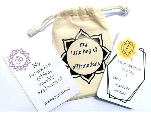 16pcs Funny Affirmation Card Gift, Self Improvement Oat...