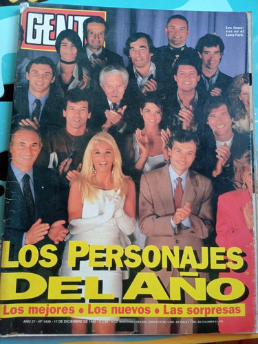 Revista Gente Luis Miguel Prrsonajes Del Año  12 1992 N1430