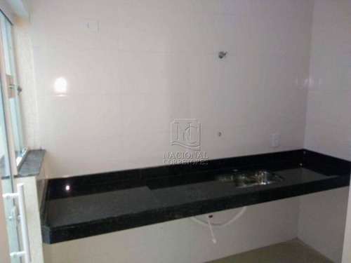 Cobertura Com 2 Dormitórios À Venda, 100 M² Por R$ 400.000,00 - Vila Camilópolis - Santo André/sp - Co3581