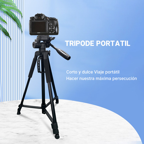Trípode Para Cámara Profesional Con Control Bluetooth 160cm