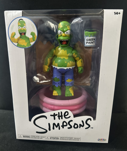 The Simpsons Homero Furioso Papá Enojado Figura De Colección
