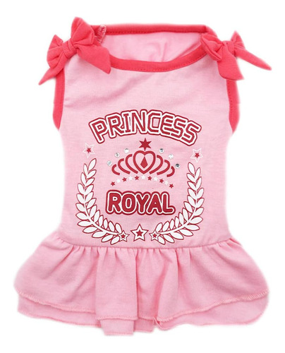 Kyeese Vestidos Para Perros Rosas Con Pajarita, Vestidos Par