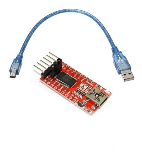 Modulo Conversor Usb A Serial Ttl Ft232 Con Cable Arduino