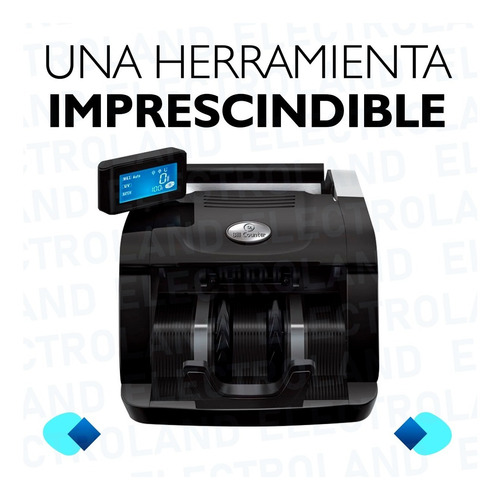 Imagen 8 de 10 de Contadora Billetes Máquina Nuevo Modelo Detector Falsos
