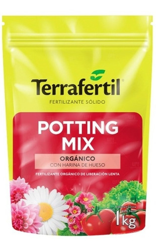 Fertilizante Potting Mix Harina De Hueso Terrafertil 1kg