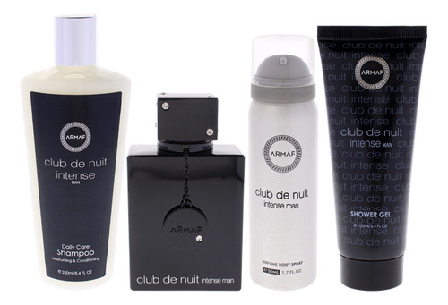 Set De Regalo Club De Nuit Intense De 4 Piezas Armaf