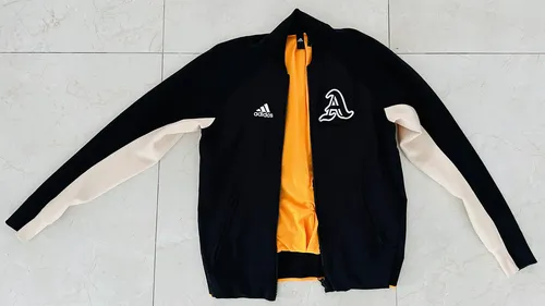 Bomber adidas negra sales