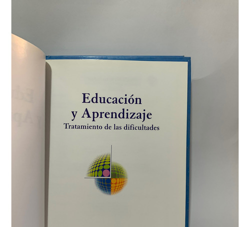 Educación Y Aprendizaje Tratamiento De Las Dificultades (Usado)