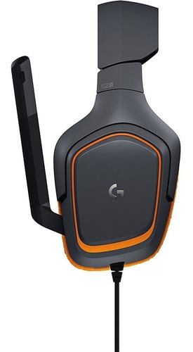 Auriculares Logitech G231 Prodigy para videojuegos, 981-000626, color negro
