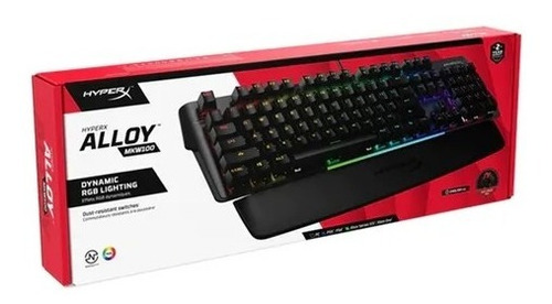 Imagen 6 de 8 de Teclado Mecánico Rgb Hyperx Alloy Mkw100 Gamer Switch Red Pc