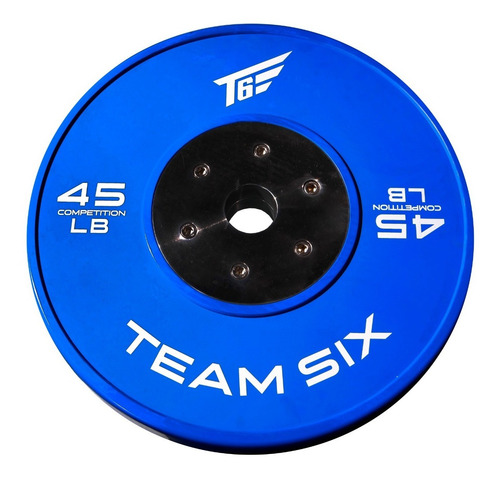 Disco Bumper Olimpico 45 Lbs T6 Gym Crossfit Levantamiento
