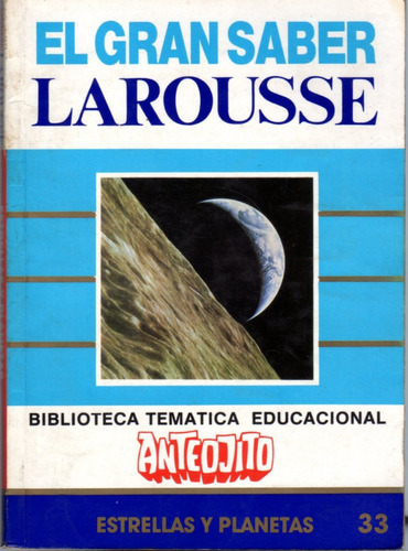 Biblioteca Temática Anteojito - 33 Estrellas Y Planetas