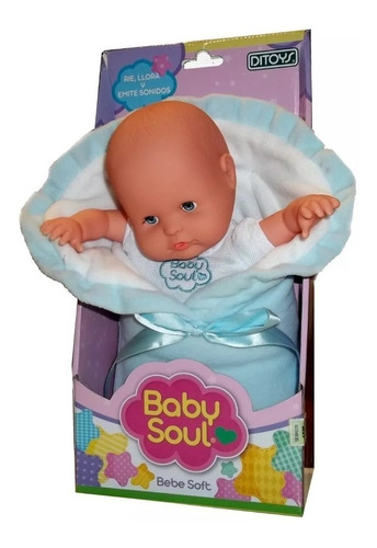 Bebe Baby Soul Cuerpo Blando Ditoys Original  Tictoys
