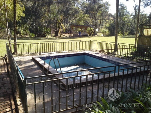 Vendo Linda Chácara Com 11 Mil M² No São Guido Em Várzea Paulista, Casa Sede, Recepção, Campo De Futebol, Playground, Piscina, Tratamento De Esgoto, Estacionamento, Muito Verde Pró - Ch00086 - 2451865