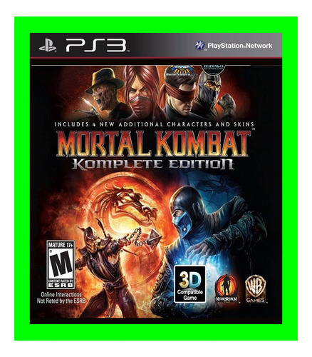 Mortal Kombat Komplete Edition - Ps3