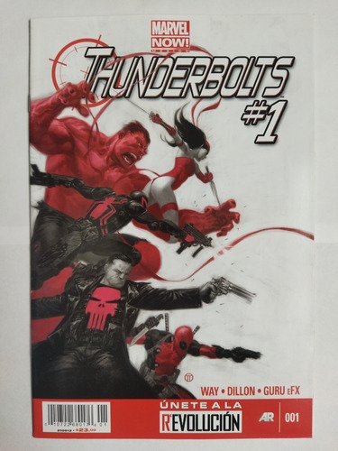 Thunderbolts #1 | Marvel Cómics México | Marvel Now! | Ar