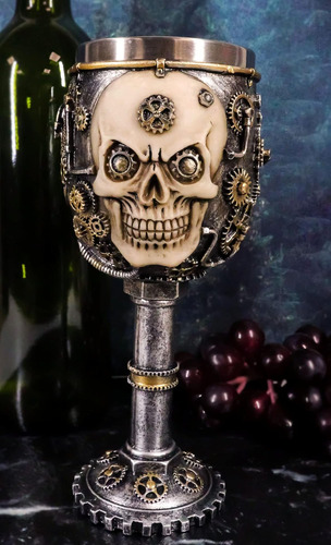 Ebros Gift Victorian Sci Fi Silver Junkykyard Engranado Stea