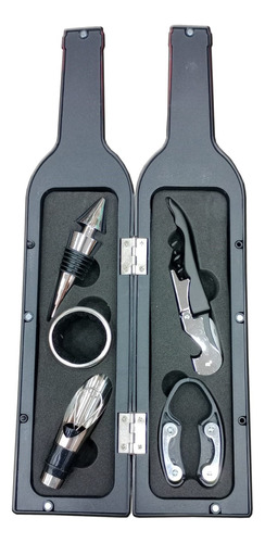 Set Accesorio 6 Piezas Vino Caja Botella Pettish Online Vc