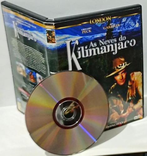 Dvd As Neves Do Kilimanjaro 1952-novo-orginal