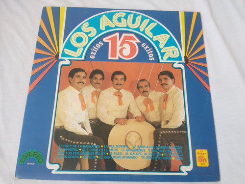 Los Aguilares  15 Exitos  Lp Vinilo Disco 