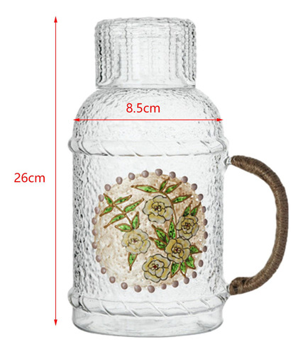 Taza De Cristal Para Hervidor, Vaso Para Helado Camelia