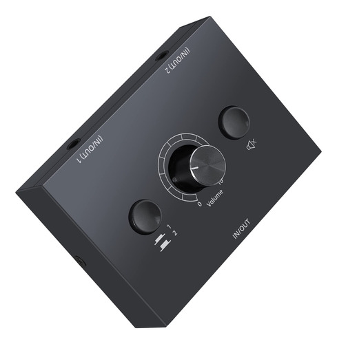 Linkfor - Interruptor De Audio, Caja Selectora De Audio Estr