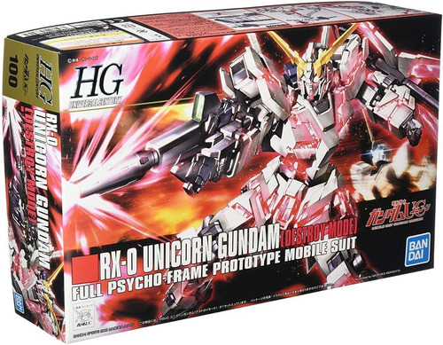 Rx-0 Unicorn Gundam (destroy Mode) Hguc 1/144
