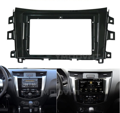 Bisel Adaptador Panel Radio Nissan Navara Np300  9 Pulgadas