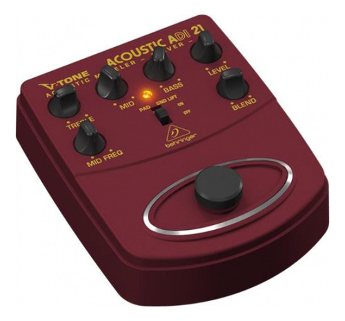 Pedal Efecto Guitarra Behringer Adi21 Preamp De Acustica