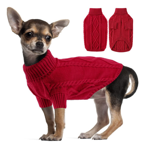 Suéter Invierno Para Perro,ropa Cálida Para Cachorros Suéter