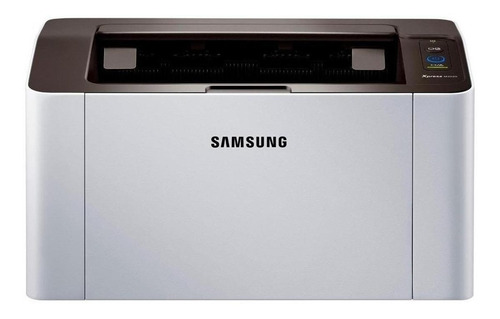 Impressora função única Samsung Xpress SL-M2020 branca e preta 220V