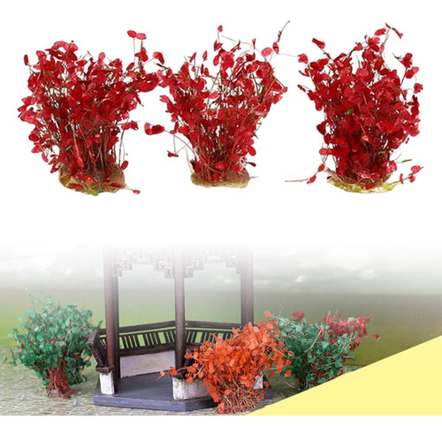 Planta En Miniatura Jardín De Hadas Macetero Fall Red