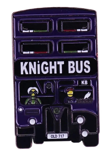 Pin Harry Potter Hogwarts Boleto Autobus Wizard Knight Bus (Usado)