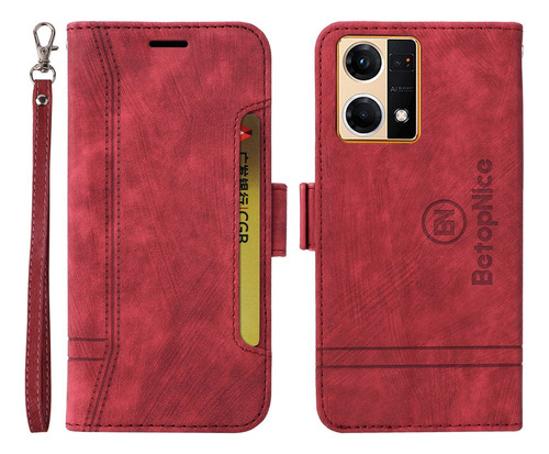 Funda Tipo Cartera Yy71 Para Oppo Reno 7 4g