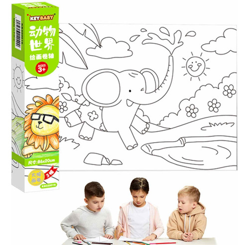 Cx Rollos De Papel For Colorear Rollo De Dibujo Infantil