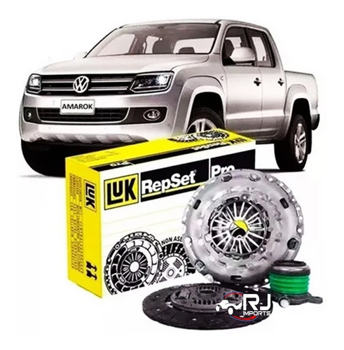 Kit Embreagem Amarok 2.0 16v 2013 Com Atuador Original Luk