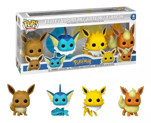 Funko Pop Jolteon Pokemon De Raio Sparky Tipo Elétrico - Funko