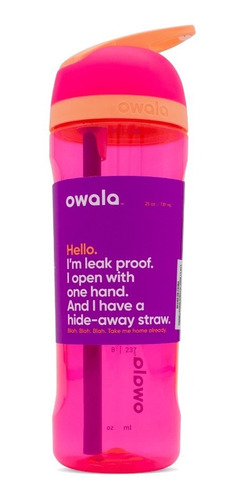 Botella Shaker Blender Bottle - Owala Flip Tritan - 739ml