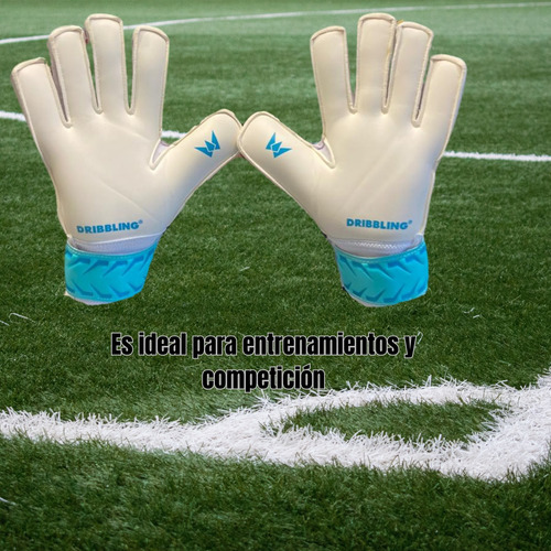 Guante Arquero Drb Royal 4.0 Pro Entrenamiento Fútbol Adulto Blanco 10