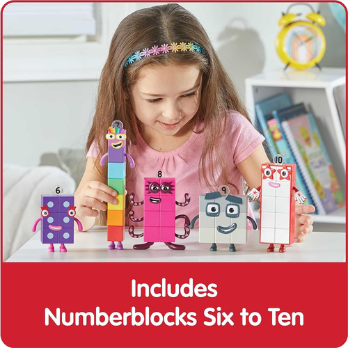 Hand2mind Numberblocks Friends De Seis A Diez, Figuras De Ju