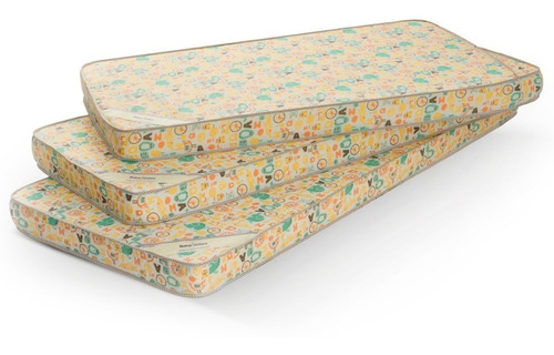 Colchon Cuna Funcional 140x80x10 Cm Alta Densidad 23 Kg/m3