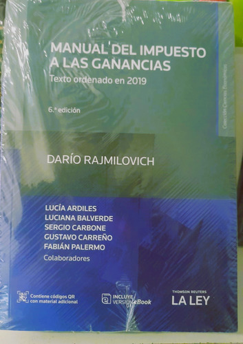 Manual Del Impuesto A Las Ganancias