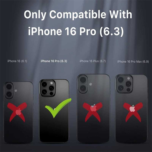 . Funda Mybat Maverick Magsafe Clip Para iPhone 16 Pro -