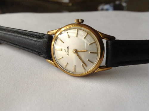 Reloj Enicar Vintage Cuerda Dama Años 60's No Omega 